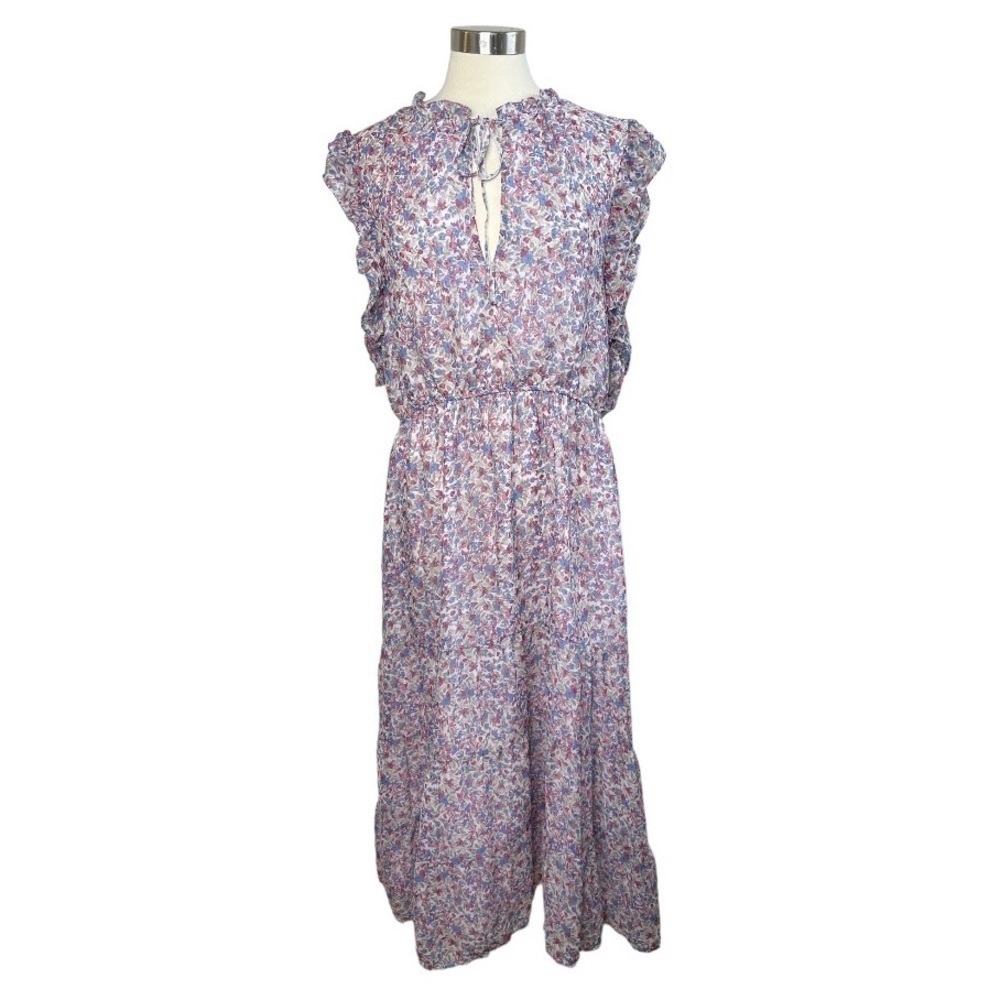 BB DAKOTA STEVE MADDEN Chiffon Floral Tiered Dress size XXL - Picture 2 of 8
